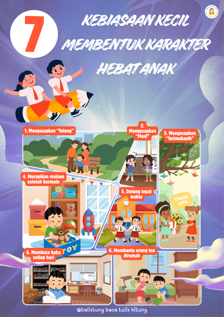 Kebiasaan Kecil yang Membentuk Karakter Hebat pada Anak