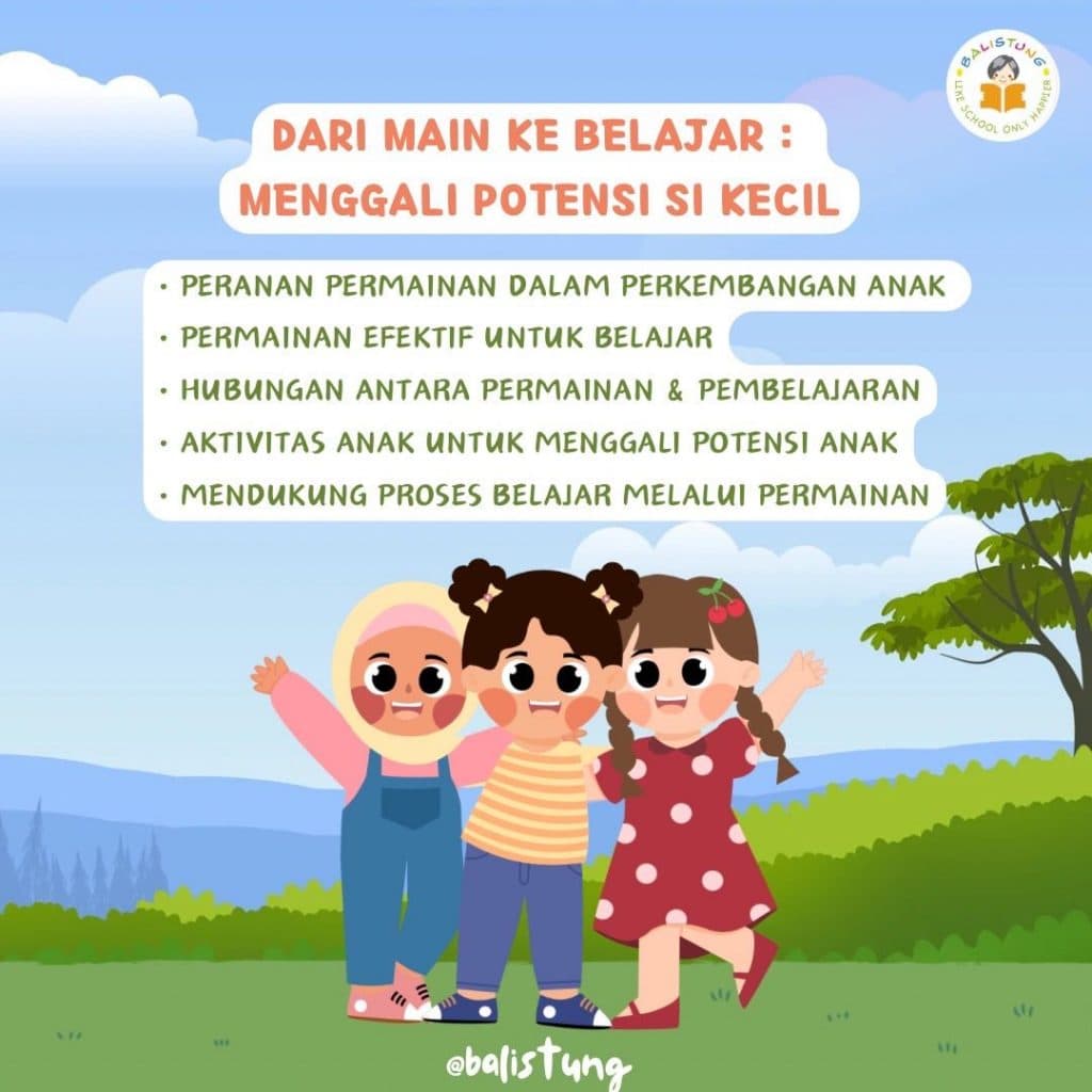 Dari Main ke Belajar : Menggali Potensi Si Kecil!