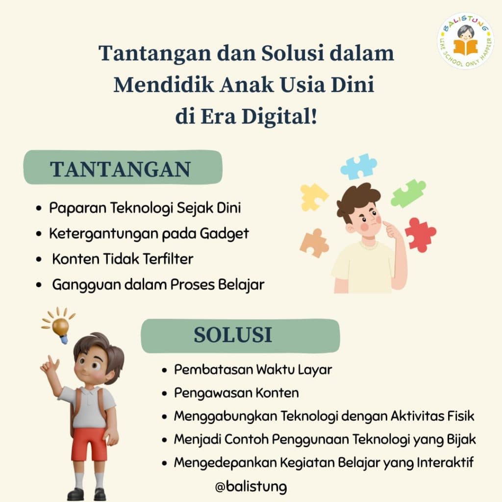 Tantangan dan Solusi dalam Mendidik Anak Usia Dini di Era Digital!