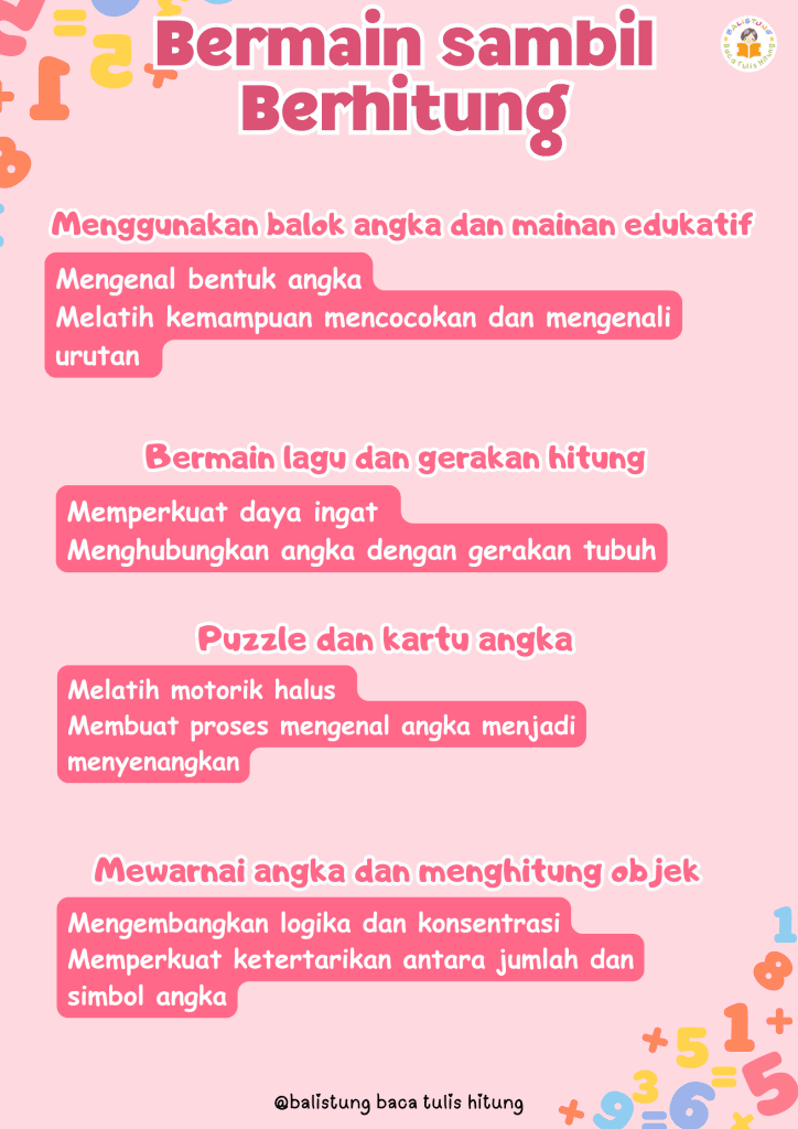 Bermain Sambil Berhitung