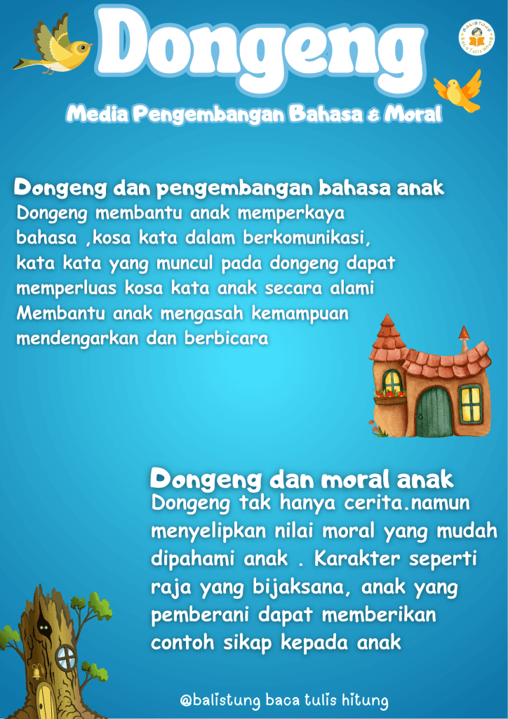 Dongeng sebagai Media Pengembangan Bahasa dan Moral Anak