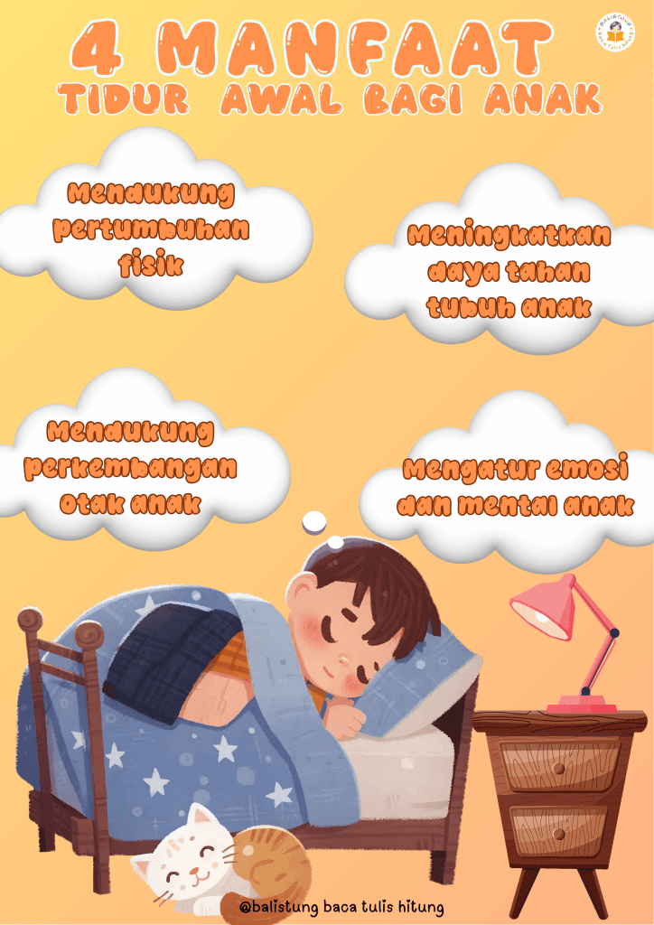 Manfaat Tidur Awal bagi Anak: Penting untuk Tumbuh Kembang Optimal
