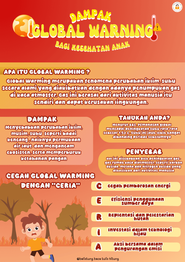 Dampak Global Warming Bagi Kesehatan Anak