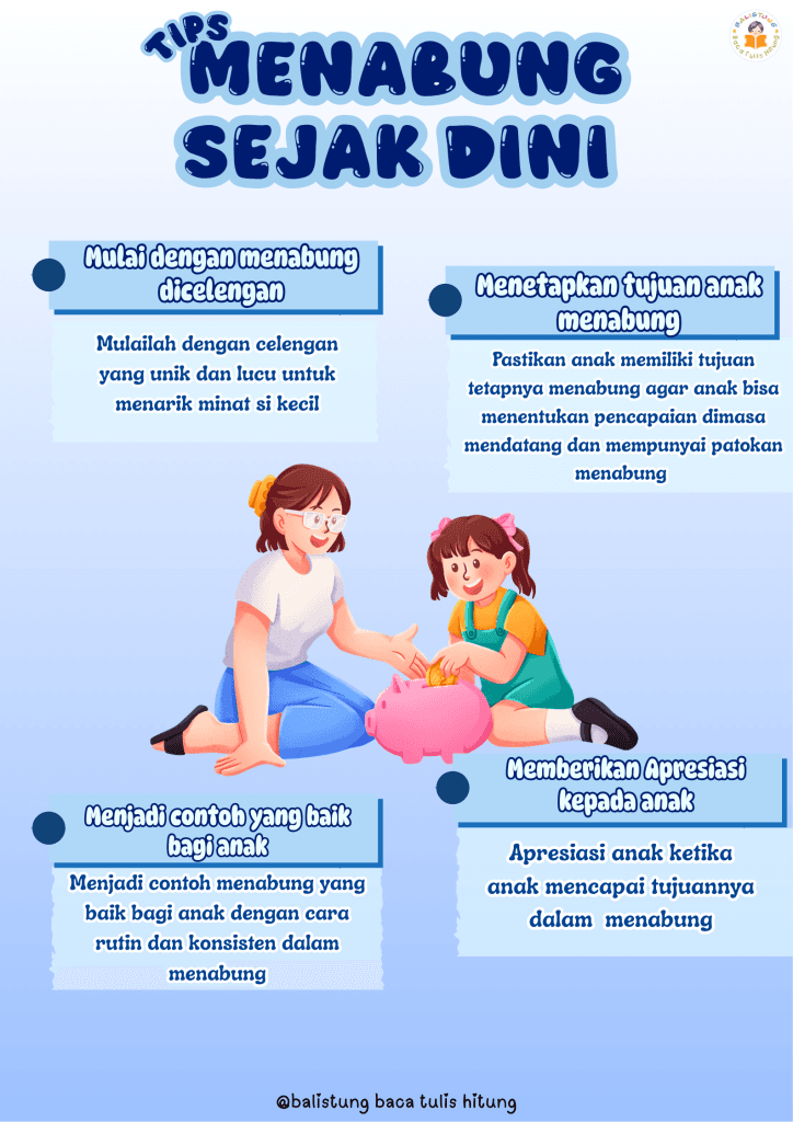Tips Menabung Sejak Dini