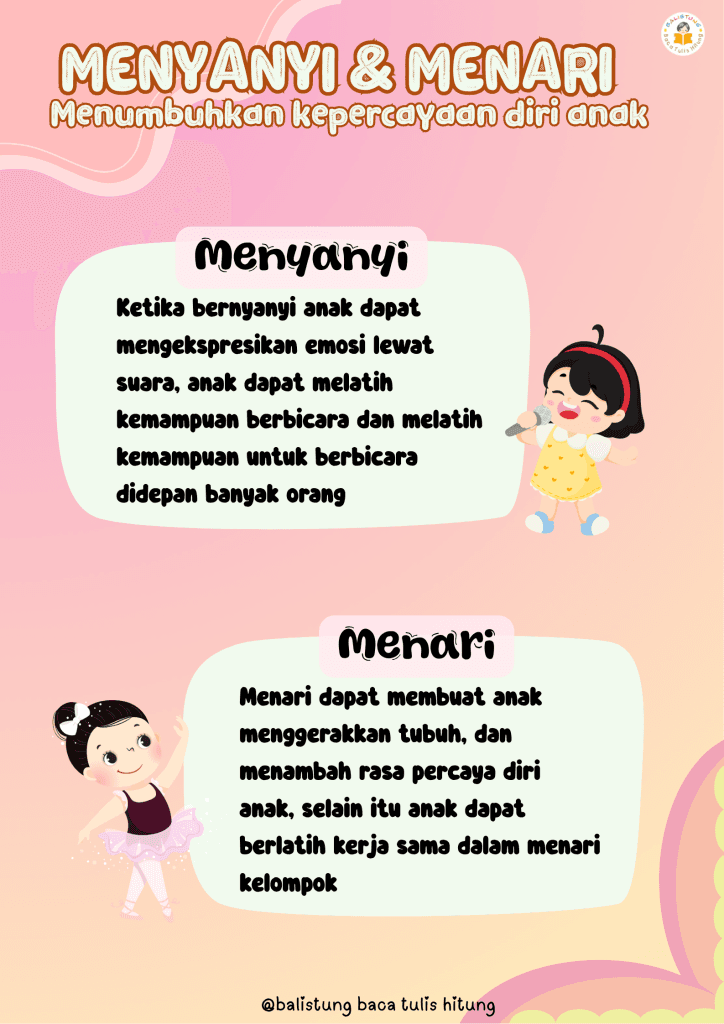 Manfaat Menyanyi dan Menari untuk Anak dalam Meningkatkan Kepercayaan Diri